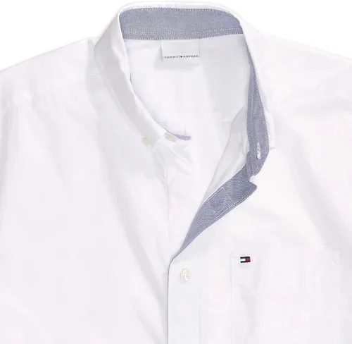 Vista 3 de Tommy Hilfiger Camisa magnética adaptativa de manga corta con botones para hombre