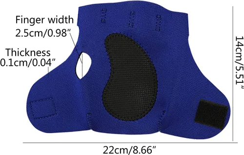 Vista 4 de Guantes de neopreno acolchados para levantamiento de pesas, guantes ventilados para seguimiento de ciclismo, deportes con protección completa