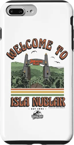 Vista 12 de Funda para iPhone 12 mini Jurassic Park Welcome to Isla Nublar