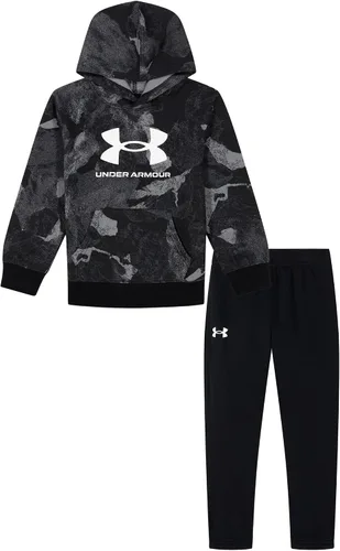 Vista 13 de Under Armour boys Hoodie Set, pants & Hoodie, Lightweight & Relaxed Fit