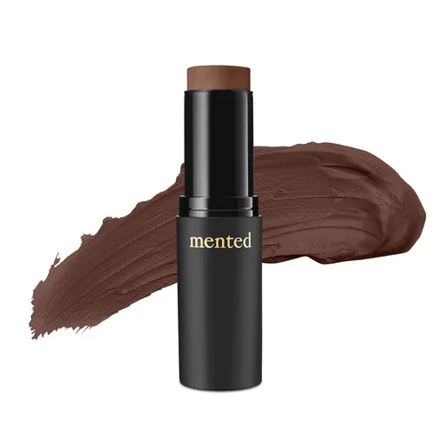 Vista 14 de Mented Cosmetics - Base de maquillaje en barra, corrector y barra de contorno para piel oscura, base en crema para mujeres negras, vegano y libre