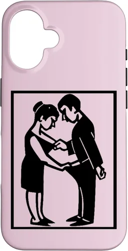 Vista 32 de Camiseta divertida para adultos, imagen de hombre y mujer, funda para iPhone 17