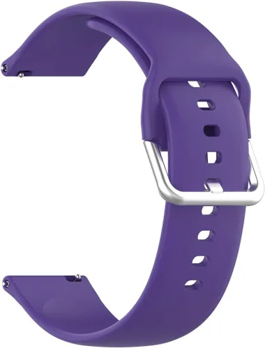 Vista 7 de E ECSEM Bandas compatibles con ENGERWALL ID208 BT pulseras de repuesto, pulsera de silicona colorida correa de liberación rápida bandas de brazo
