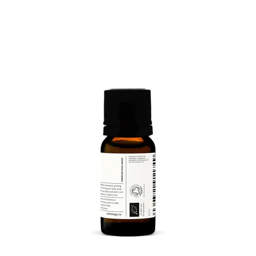 Vista 2 de Aceite de espino cerval de mar 100% orgánico, 0.3 onzas líquidas, prensado en frío 50:1, calidad premium, rico en omega-7 y betacaroteno