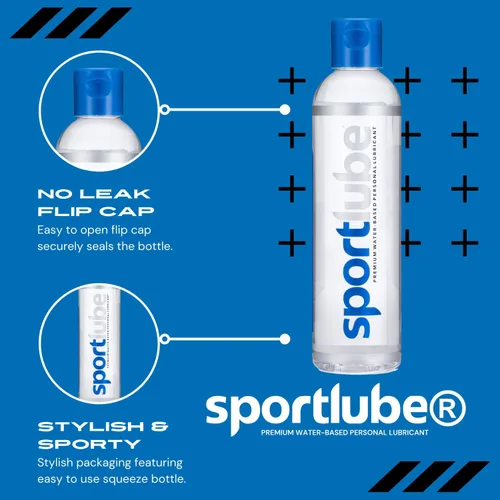 Vista 5 de Lubricante a base de agua de alta calidad, lubricación personal para hombres y mujeres, de larga duración, hipoalergénico, inodoro (1 onza