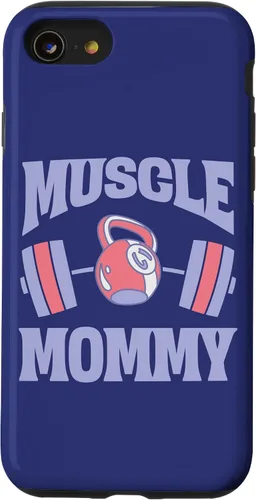 Vista 18 de iPhone 16 Muscle Mommy Bodybuilder Weightlifting Fitness Gym Workout Case