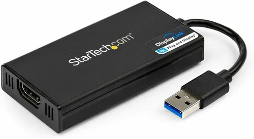 Vista 3 de StarTech Adaptador de Gráficos de Vídeo para Monitores Múltiples Externo USB 3.0 a DisplayPort 4K - Tarjeta de Vídeo USB 3.0 - Ultra HD 4K