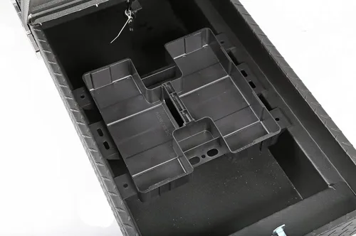 Vista 9 de DEE ZEE DZ10370TB Caja de herramientas portátil de etiqueta roja con alas de gaviota