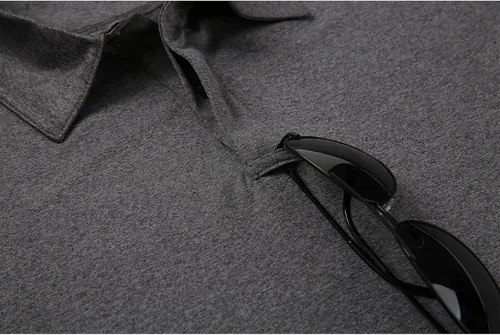Vista 5 de Camisas polo para hombre que absorben la humedad UPF 50+ camisas polo de manga corta verano casual tenis golf camisas para hombres