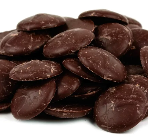 Vista 2 de Obleas con revestimiento de chocolate oscuro - Tina de 3 libras
