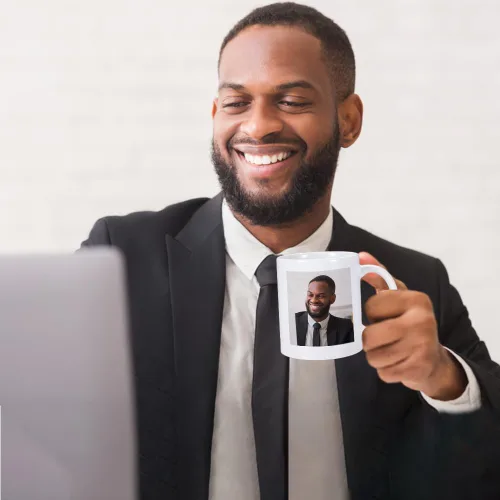 Vista 3 de Regalo de jefe personalizado para mujeres y hombres, taza del mejor jefe del mundo, regalo de cumpleaños para el mejor jefe, regalos del día