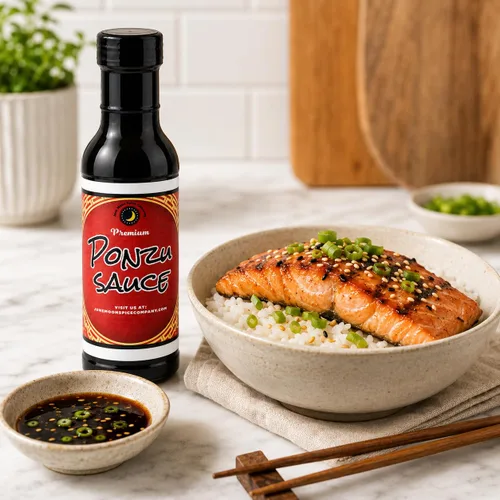 Vista 7 de Premium Salsa Ponzu Sin grasa Sin grasa saturada Sin colesterol Fabricado en pequeños lotes