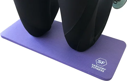 Vista 7 de Rodilleras de yoga de 0.6 pulgadas de grosor para Pilates Yoga Rodilleras Cojín para proporcionar apoyo a la rodillera, codos, antebrazos y muñecas