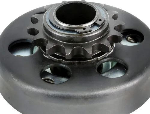Vista 2 de Embrague centrífugo para Go Kart, 1 pulgada de diámetro 14T 14 dientes 40/41/420 cadena 13HP Go Kart embrague centrífugo para mini bicicleta Go Kart