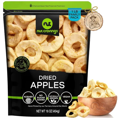 Vista 54 de Damascos turcos desecados al sol, sin azúcar añadido (80 oz, 5 lb, a granel) empaquetados frescos en bolsa resellable, bocadillos de fruta dulce