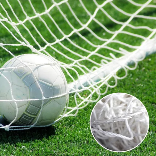 Vista 5 de Soccer Goal Net, Football Replacement Net Full Size Polyethylene Training Nets Soccer Net for 10x7ft 18x7ft 24x8ft Soccer Goals