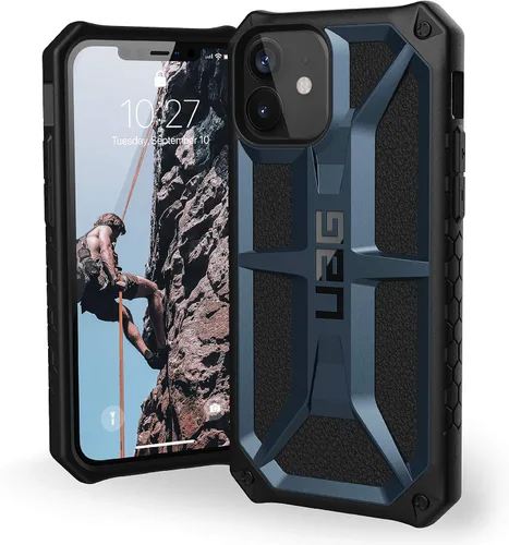 Vista 11 de URBAN ARMOR GEAR UAG-IPH20L-P-BK - Funda a prueba de golpes para iPhone 12 Pro Max (6.7) 2020, color negro