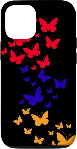 Vista 27 de iPhone 13 Pro Max Armenia bandera mariposas en Armenia artsakh mariposa caso