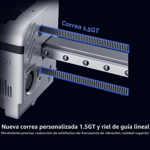 Vista 7 de Impresora 3D combinada QIDI Max4, volumen de construcción de 390 × 390 × Boquilla de 698 °F, tornillos de plomo Z duales, velocidad máxima de 31.496