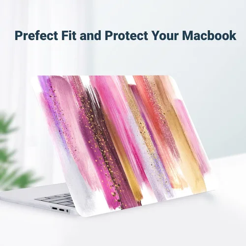 Vista 46 de Funda compatible con MacBook Air de 15" M5 M4 M3 M2 2023-2026 Negro (Black Lace)