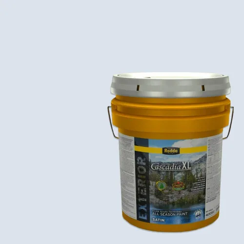 Vista 169 de Rodda Paint CASCADIA XL Pintura e imprimación satinada exterior en uno, cuarto de galón, Aquafir