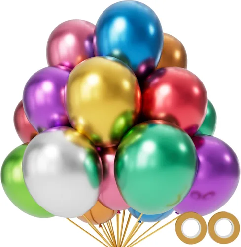 Vista 42 de 110 globos negros pequeños de látex negro de 5 pulgadas, mini globos negros gruesos de cumpleaños para decoración de bodas, baby shower. B01-negro