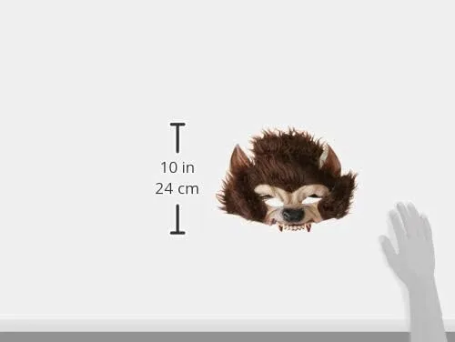 Vista 3 de Smiffys - Máscara para hombre lobo