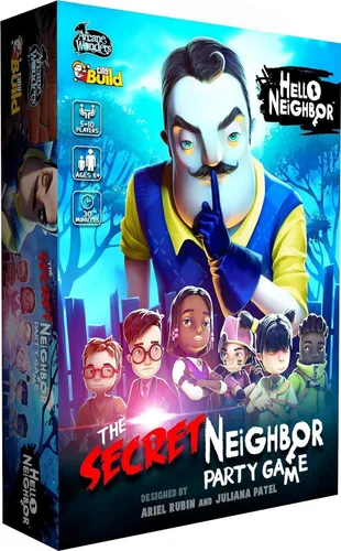 Vista 4 de Arcane Wonders Hello Neighbor The Secret Neighbor - Juego de fiesta, color azul