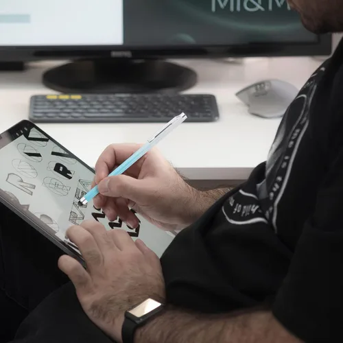 Vista 5 de Linfanc - Bolígrafos capacitivos para pantallas táctiles (paquete de 6), lápices capacitivos de alta sensibilidad y precisión para iPad, tabletas