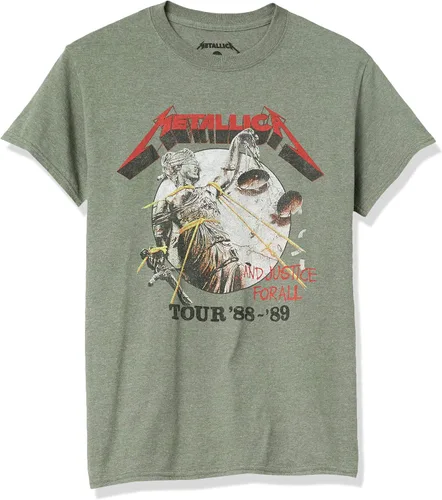 Vista 9 de Camiseta exclusiva de Metallica Justice for All, Verde