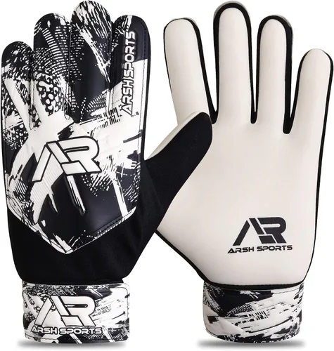 Vista 9 de Guantes de portero de fútbol, guantes de portero de fútbol para niños, jóvenes y niños con protección doble en la muñeca y palma de súper agarre