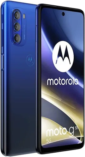 Vista 3 de Motorola Moto G51 5G + 4G LTE 128 GB + 4 GB 6.8 pulgadas, 120 Hz 50MP Triple Cámara XT2171-1 (no para Verizon At&t Cricket Boost CDMA) +