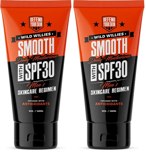 Vista 9 de Wild Willies Hidratante facial diario para hombres SPF 30 - Hidratante facial formulado con aceite esencial y antioxidante para hombres - Loción