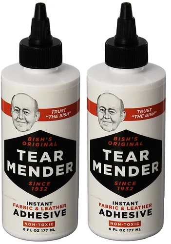 Vista 5 de Adhesivo Tear Mender instantáneo para tela y piel modelo Bish's original, Blanco, 1