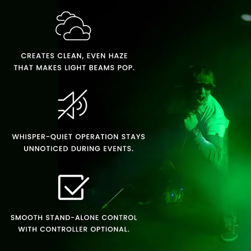 Vista 3 de CHAUVET DJ HURRICANE HAZE 1DX (HHAZE (HHAZE 1DX)