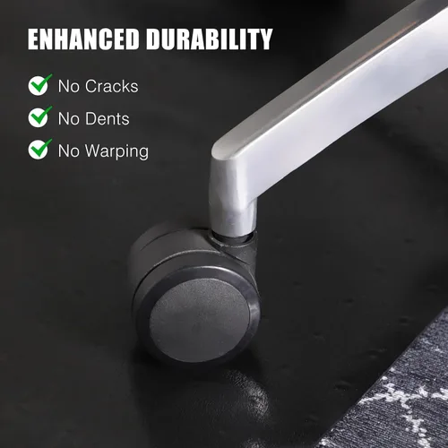 Vista 4 de Chair Mat for Carpet, 36" x 48" Office Chair Mat for Carpeted Floors, Non-Slip Carpet Protector Floor Mat with Grips, Plastic Heavy-Duty Rolling