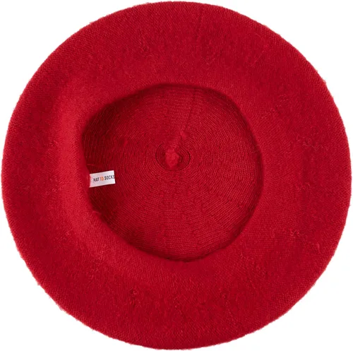 Vista 4 de Hat To Socks Boina francesa de mezcla de lana para hombre y mujer en colores lisos