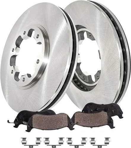 Vista 16 de Detroit Axle - Reemplazo de pinza de freno del lado del pasajero para rotores de disco delanteros de 353mm para Dodge Ram 1500 2500 3500 2006-2008