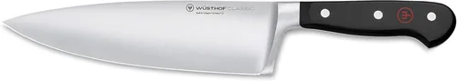 Vista 8 de WÜSTHOF Classic - Cuchillo de chef extra ancho de 8 pulgadas, color negro