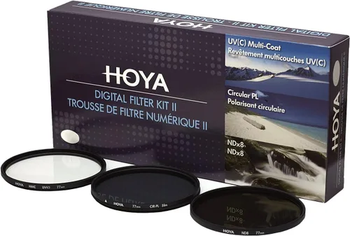 Vista 6 de Hoya Kit de filtros digitales II ø43 mm (UV/C-PL/ND8)