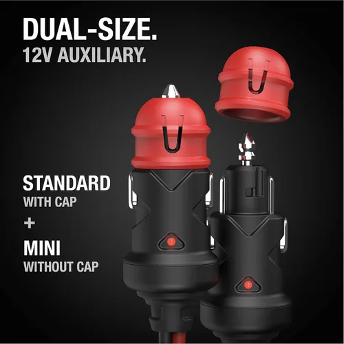 Vista 8 de NOCO GC003 X-Connect 12V Cargadores de Batería Inteligentes de Tamaño Dual con Conector Macho Accesorio Genius