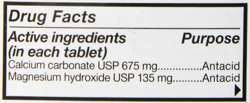 Vista 7 de Rolaids Tabletas masticables antiácidas extra fuertes, frutas surtidas, 96 unidades Assorted Fruit