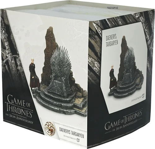 Vista 6 de Department 56 Juego de Tronos Village Accessories Daenerys Targaryen Figurilla, 5.51 pulgadas, multicolor