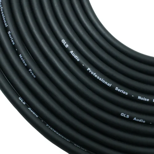 Vista 2 de Cables de conexión de 25 pies – XLR macho a cables TRS negros de 1/4 pulgadas – Cable de serpiente equilibrado de 25 pies