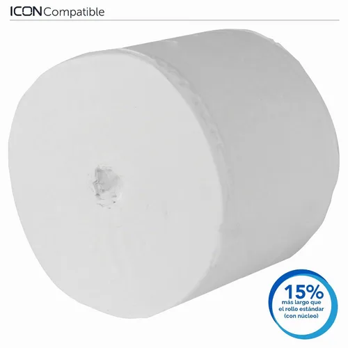 Vista 5 de Scott 07001 Essential - Rollo de papel higiénico sin núcleo, extra suave, estándar, doble capa (caja de 36 rollos)