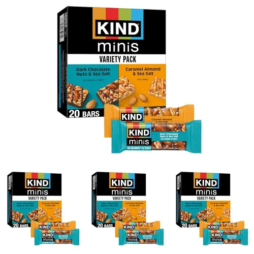 Vista 5 de Barras KIND, almendra y coco, sin gluten, bajas en azúcar, 1 unidad, paquete de 1