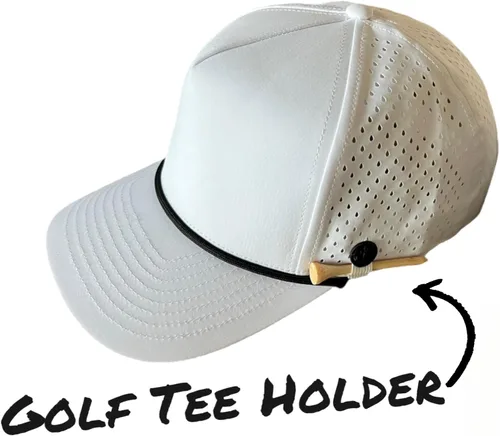 Vista 8 de ANKOR Ultra Performance Water-Resistant UPF 50 Golf Rope Hat Boat Beach Lake Workout Everyday Men and Women