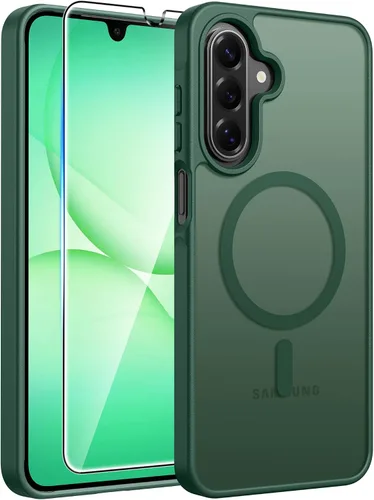 Vista 49 de FNTCASE para Samsung Galaxy Z Fold 7 Estuche Magnético: Funda de Teléfono Celular con Textura Mate Translúcida, Protección contra Caídas de Grado