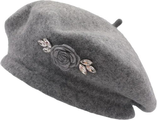 Vista 64 de ZLYC Boina Francesa de Lana Sombrero Color Sólido Gorra Boina para Mujeres y Niñas Amarillo básico