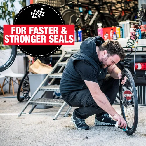 Vista 3 de Sellador de látex FiberLink Pro 1 gal kits de reparación de neumáticos de ciclismo